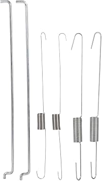 Throttle, Throttle 2 Sets Stable Metal Throttle Return Speed Control Governor Link Rod, Goernor Springs For Gx140 Gx160 Gx200