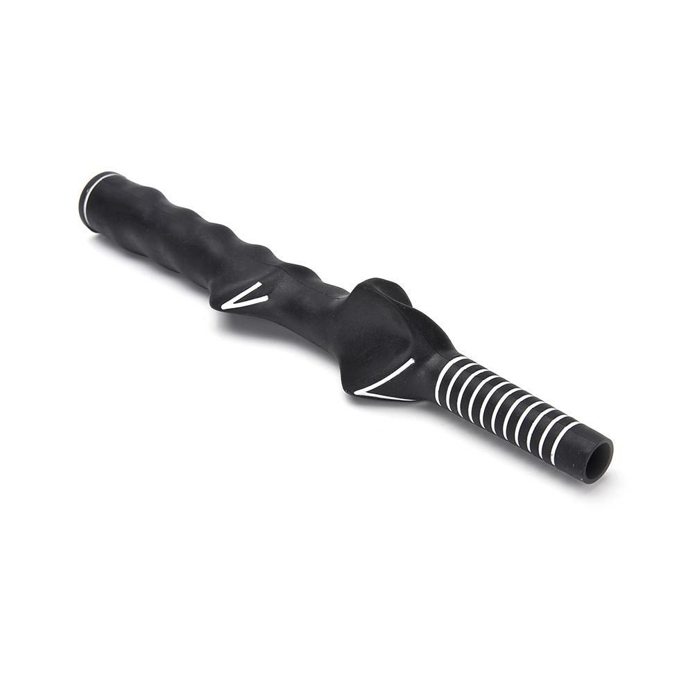 SUNTRADE Golf Club Grip Golf Swing Trainer Training Grip,Teaching Right-Handed Practice Aid,Set of 2, Black - Image 4