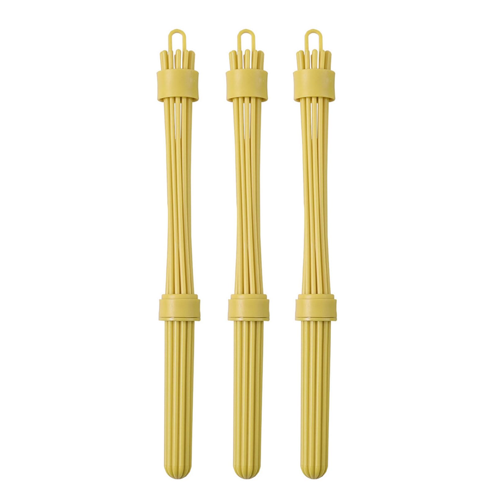 NVOQILIN 3 Pack Manual Whisk Set for Baking, Cooking, Whipping Cream, Eggs Beater, Dishwasher Safe Milk Frother