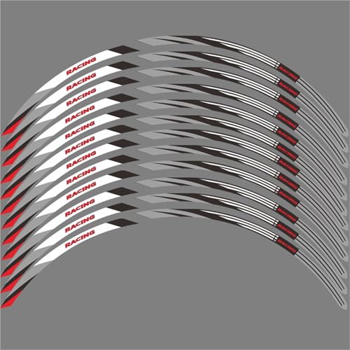 Motorrad-Felgenaufkleber, Wasserdicht, 21/17 Zoll, Für XT660Z Tenere 660, XTZ, XTZ660, Zubehör