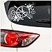 Autocollant pour voiture - motif boussole - Rose des vents - Film autocollant pour voiture, moto, caravane, camping-car