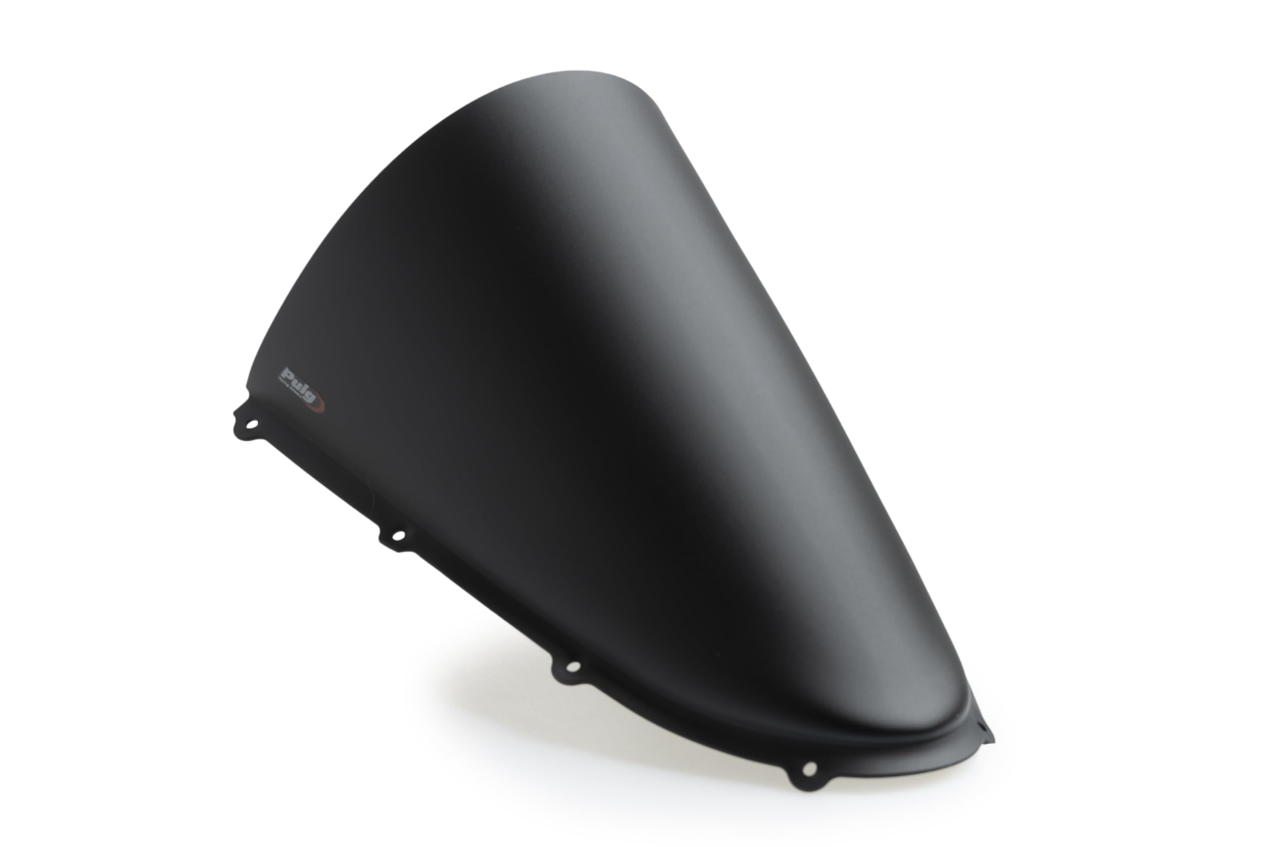 Puig Matt Black R-Racer Screen Ducati Panigale V4 2025