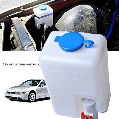 Pompe De Lave-Glace Universelle 12V Avec Interrupteur Et Jets - Kit Réservoir Complet Poweka