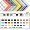 TAVOLOZZA Permanent Adhesive Vinyl Sheets - 12”x 12” - 79 Sheets Assorted Colors (Matte and Glossy) Includes Squeegee Works with Cutting Machines Such as Cricut #2