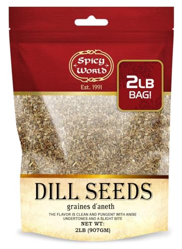 Spicy World Dill Seeds 2 LB Bulk Bag