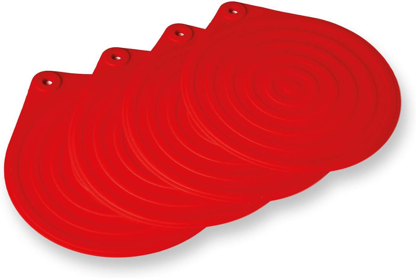 Pack of 4 Silicone Microwave Plate Warmers Amazon.co.uk Home & Kitchen