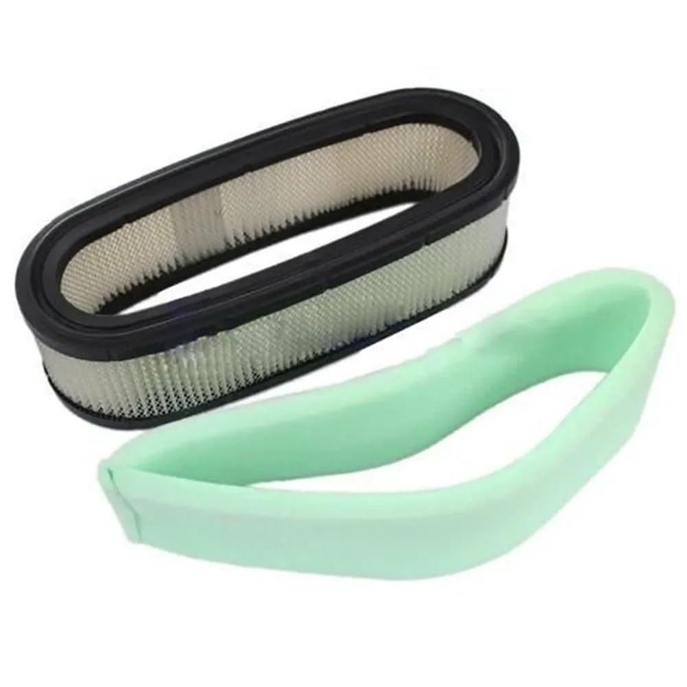 Filtro de Aire Apto for 272490S 394019 394019S 4136 5052H Accesorios cortacésped Piezas de Repuesto Cilindro Doble