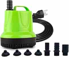 Amazon.co.jp: kilogorge 水中ポンプ 水中ポンプ 100v プール水
