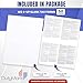 Blank W2 4 Up Tax Forms 2025, Set for 50 Employees, Instructions in Back of The Forms, Great for QuickBooks and Accounting Software, Idea for E-Filing W2 4-Up 2025