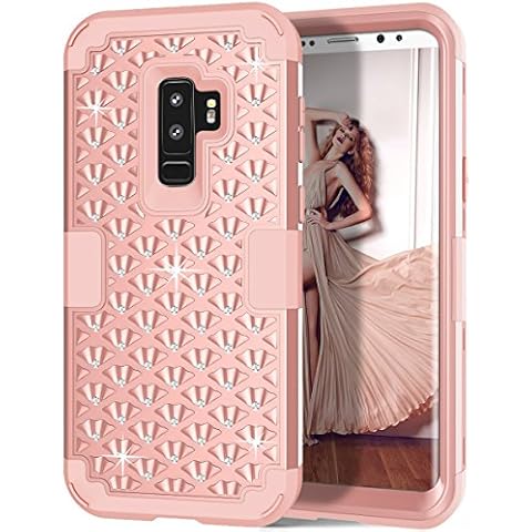 Phone Case For S9 PLUS CASE 2018, Active Dual layer Rugged Full-body Anti-Slip Combo PC Back Drop Protection Cover samsung galaxy s9 plus case 6.2 Inch case Cover