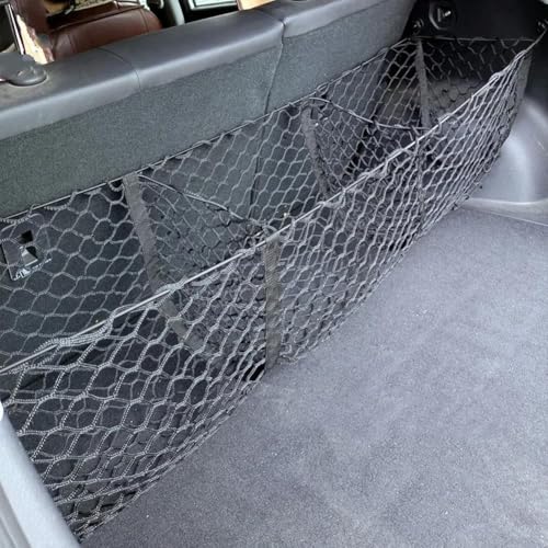 Filet de coffre extensible en maille renforcée pour grand SUV - 4