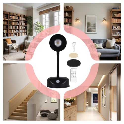 Luces LED de pared con sincronización inalámbrica y control remoto para dormitorio 4