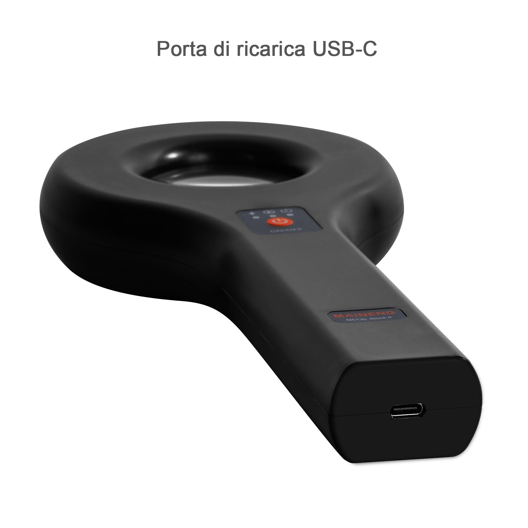 Lampada di Wood per analisi della pelle, LED UV Luce Nera