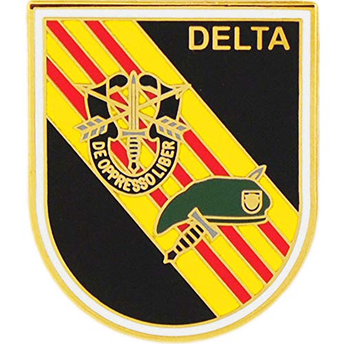 Pin de solapa de 1 pulgada de las fuerzas especiales del ejército de los Estados Unidos - Multicolor - talla única