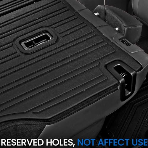Image of Cargo Mat Backrest Mats for 2017-2025 Mazda CX-5, All Weather TPE Backrest Mat Trunk Mat Cargo Liner Storage Mats Accessories for CX5 (Backrest Mats + Cargo Mat)