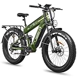 FREESKY Dual Battery 48V 41AH 160 Mile 40MPH Electric Bike for Adults, High-Torque...