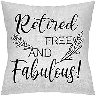 Retired Free and Fabulous - Fun Happy Retirement Gifts for Women - Retirement Gifts for Women, Men, Coworkers, Sisters, Colleague, Mom, Aunt, Grandmother, Boss, Best Friends, Teachers, Nurses, Retiree