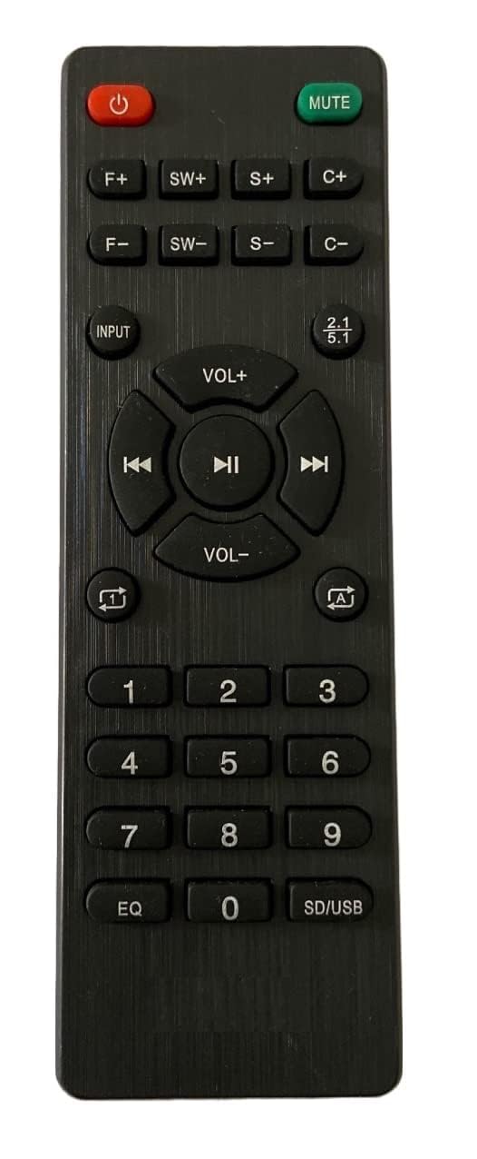 Remote Compatible for John Barrel Home Theater Remote,Sound BAR with This Remote (Exactly Same Remote Will Only Work) 5 offers donot miss Remote Compatible for John Barrel Home Theater Remote,Sound BAR with This Remote (Exactly Same Remote Will Only Work) 5 offers donot miss