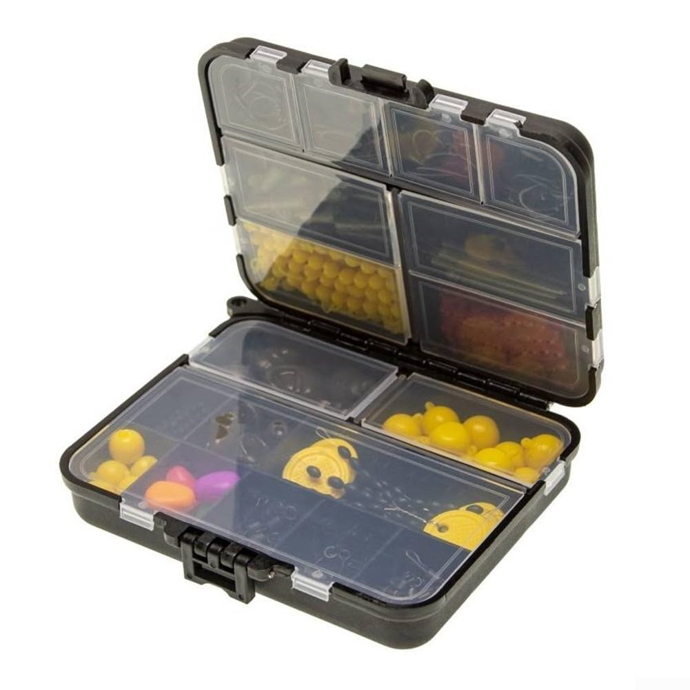 german tackle box 145pcs Carp Fishing with Hooks, Swivels, Boilie Stops, Safety Clips for Use with Helicopter Rig, Rig, Ronnie Rig, Turbo Rig (143pcs) Sports & Outdoors Keep tackle organized and Color & Sound:Shimmering Shad / Shad Sound Daiwa 2016 BG2500 BG GarageCabinetsOnline