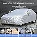 Hail Protector car Cover Fit for Renault Clio E-Tech 2020-2025 Hail car Cover，All Weather Snowproof UV Protection Windproof
