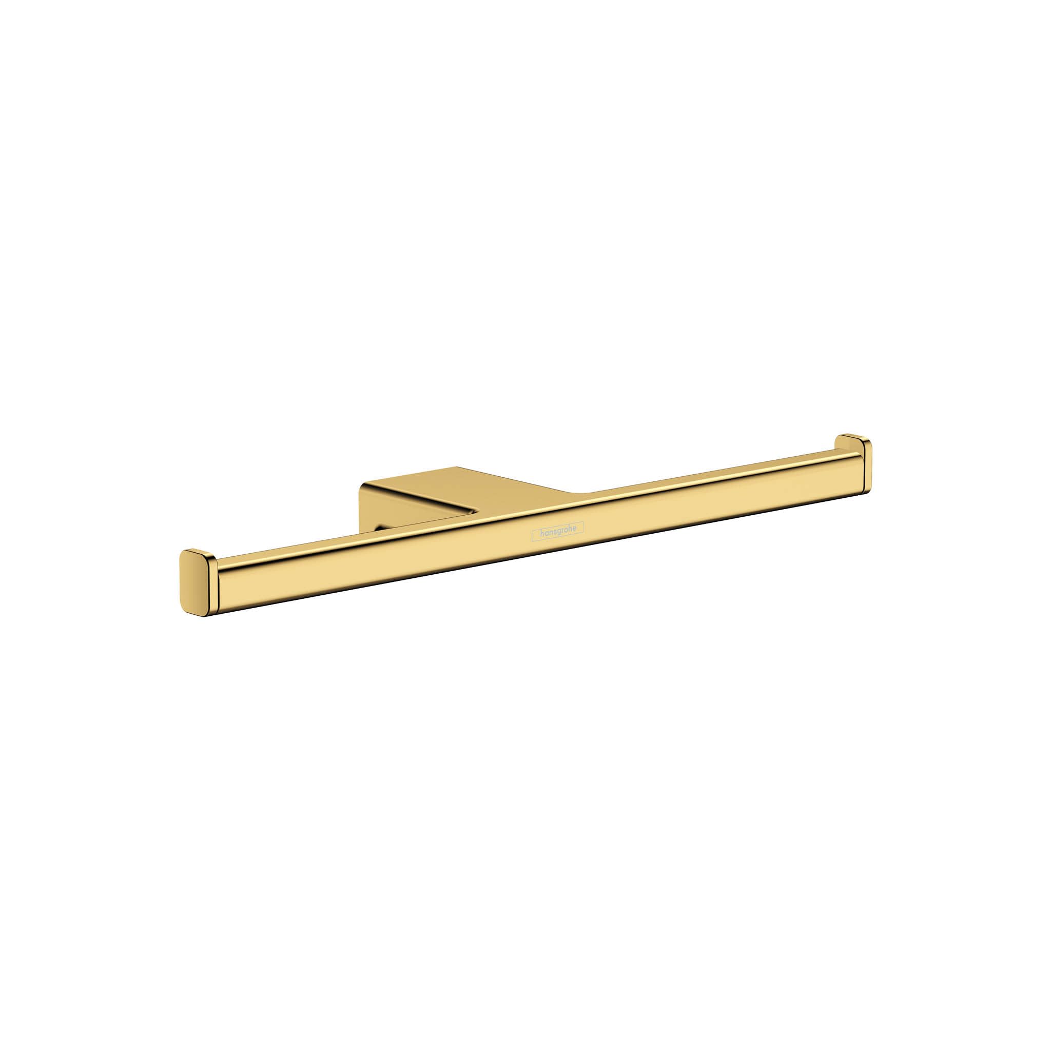 Hansgrohe Brushed Bronze Addstoris Double Roll Holder, 41748140