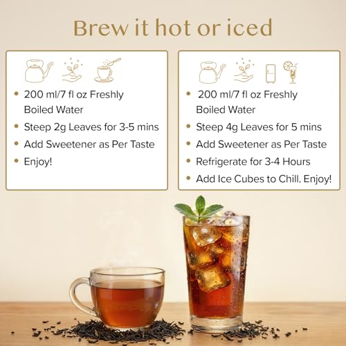 Image of VAHDAM CTC Black Tea Loose Leaf(12oz|170+ Servings) Pure Assam Tea Leaves