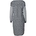 Calvin Klein Women's Two-Tone Cowl-Neck Dress