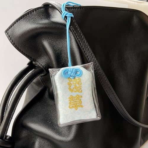 Image of Handmade Traditional Japanese Omamori Blessing Lucky Amulet for Health and Career Success Hanging Fortune Bag Gifts for Women Men