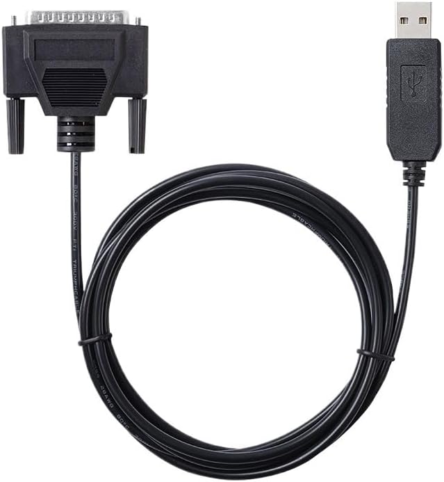 6 10 11 12 15 Series FT231XS USB RS232 Serial to DB25 Male Cable Software Flow Control CNC-SW-25M(1m)
