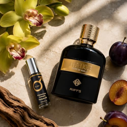 Image of AFLUXE Men's EDP Pheromone&Parfum, Oriental Woody Fragrance-RFS Angelq | Long Lasting Perfume for Men, Eau de Parfum Spray, 3.74 Fl Oz-1