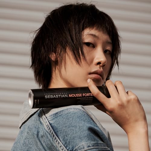 Sebastian Professional Mousse Forte Styling Mousse, Anti Frizz, Strong Hold, Volume Boost for Curly and Wavy Hair, Professional Hair Care, 200ml - Image 7