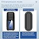 Bluetooth Adapter PC USB BT5.0, Bluetooth Transmitter tv Bluetooth Sender mit Display 3in1with 3.5 mm Audio Cable for MP3/MP4 Headphones HiFi Speaker Radio Car TV PC Laptop Tablet