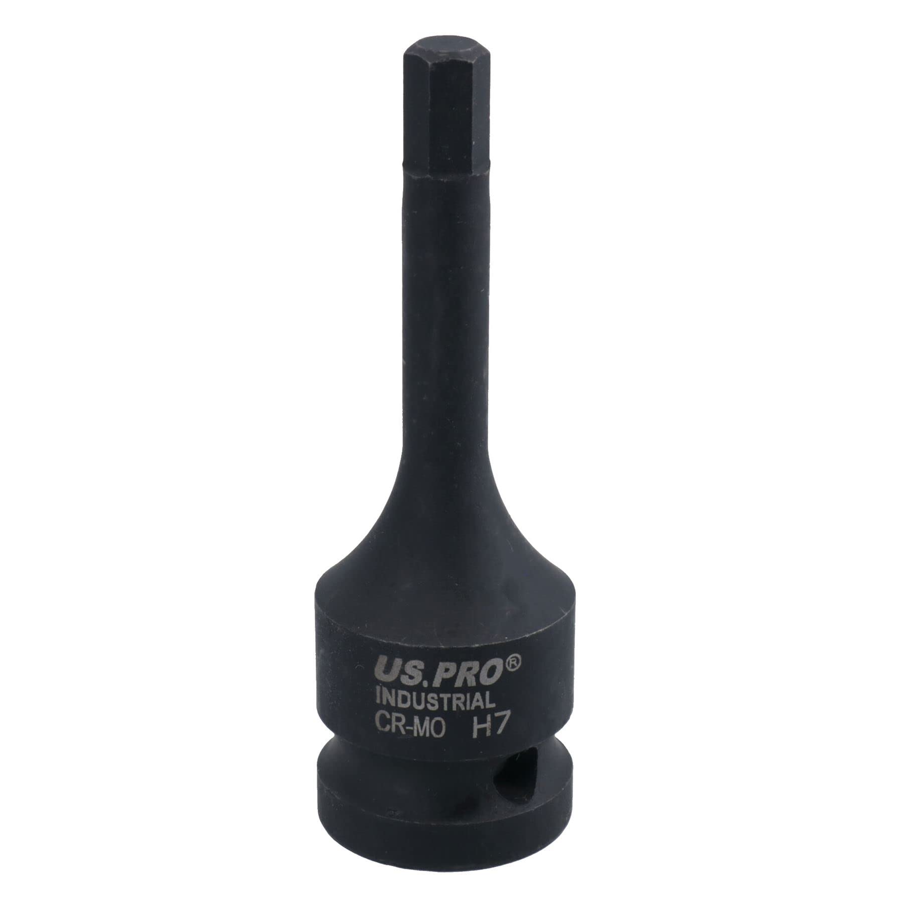 Ab Tools Men's 7Mm X 78Mm 1/2In Drive Extra Long Impact Impacted Allen Hex Key Socket