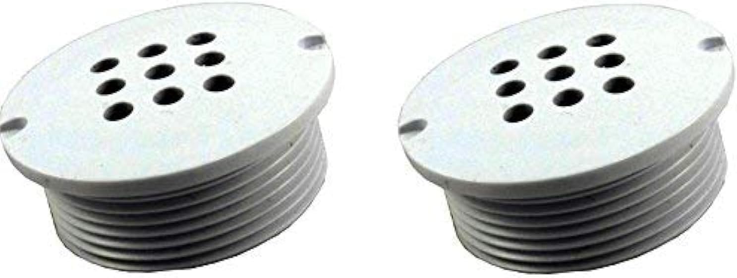 CMP Pack of 2 25503-001-000 Pool Bubbler 1-1/2-Inch Grey