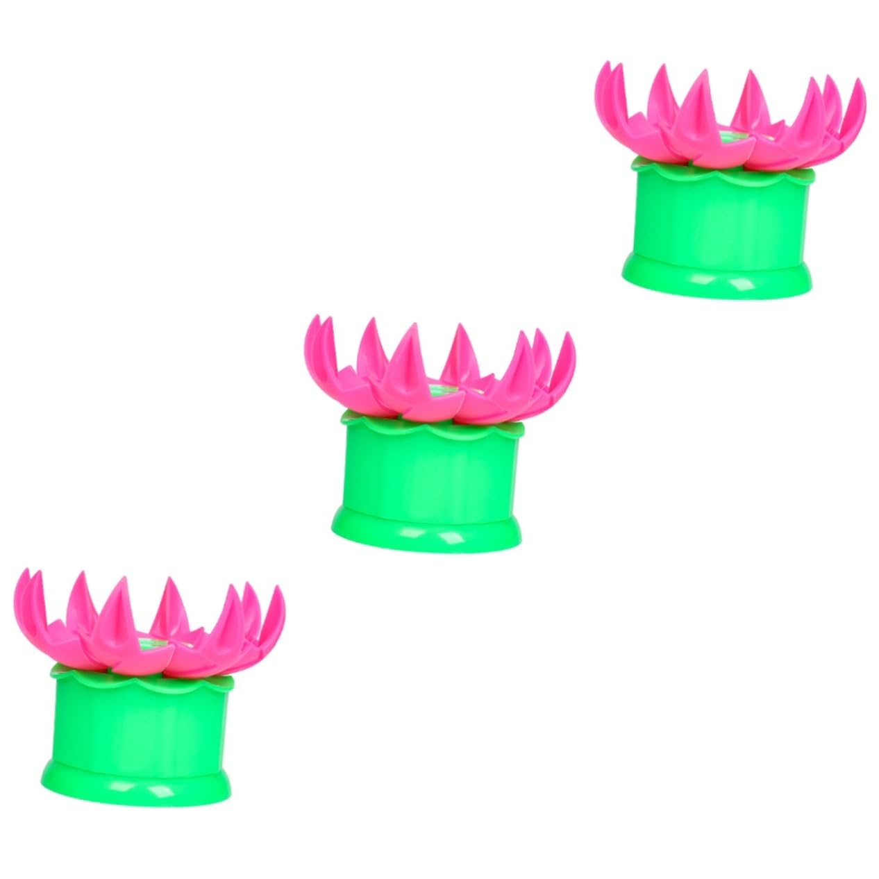 STOBAZA 3pcs Stuffed Buns Mold Manual Kitchen Tool for Making Steamed Buns and Dumplings Plastic Pastry Maker for Home Use Colors