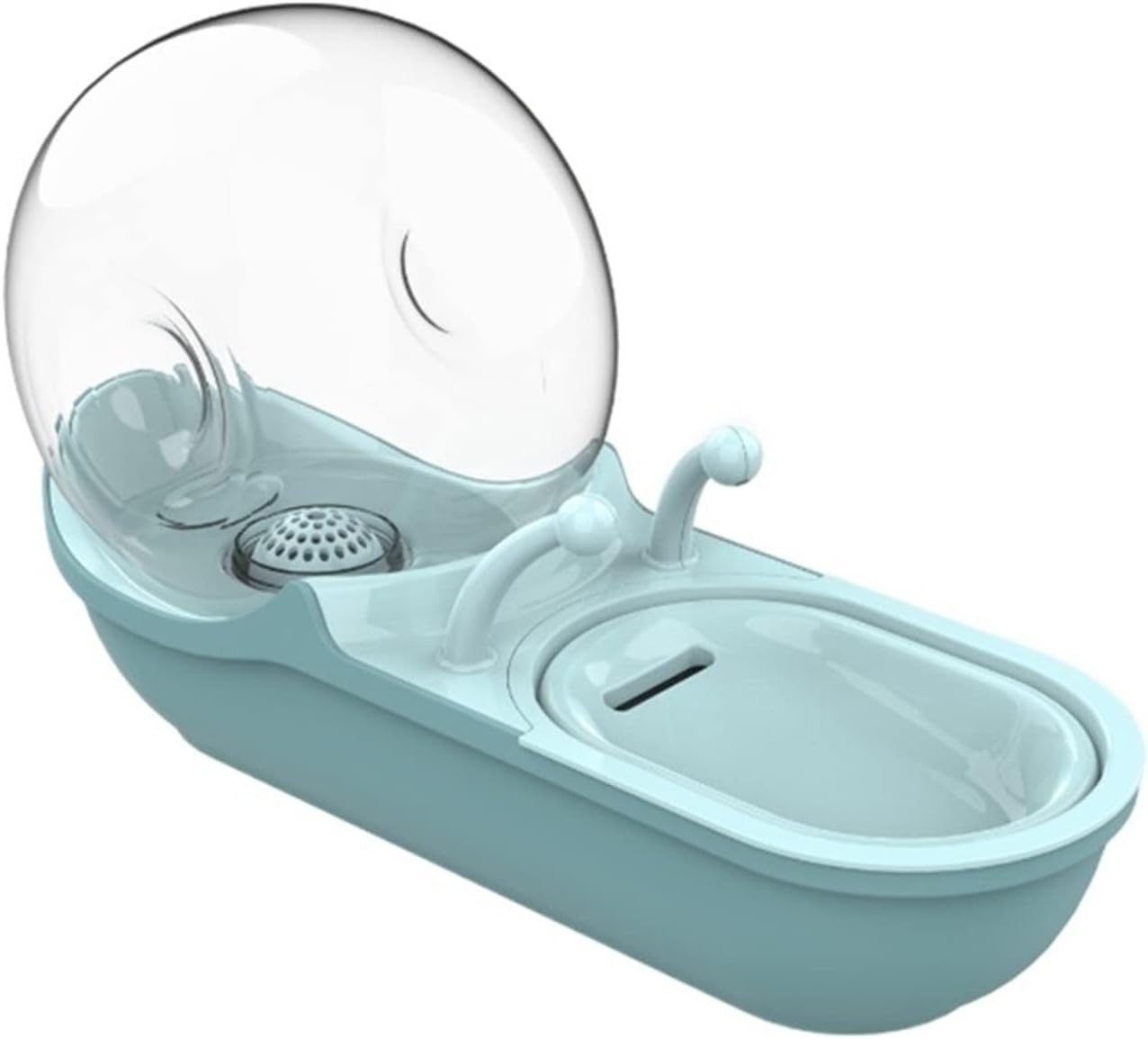 Dog Water Bottles Cat and Dog Water Dispenser Automatic Circulation Ultra-Quiet Pet Drinking Bowl 4.5L Large-Capacity Feeder Pet Food Bowl(Green)