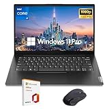 Lenovo V14 G4 Business Laptop, 14' FHD Anti-Glare, Intel Core i7-13620H, 40GB RAM, 1TB SSD, Privacy Shutter Webcam, Windows 11 Pro, Includes Accessory Kit & Office Lifetime, Thin & Portable, Black