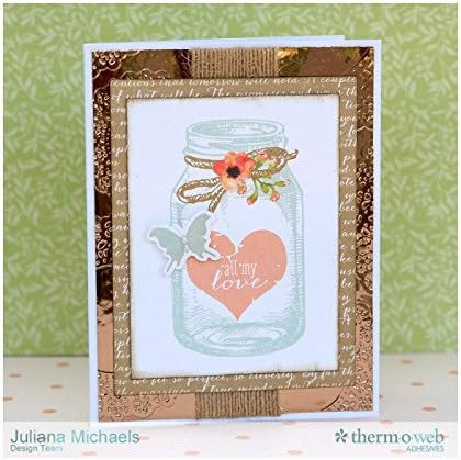 Thermoweb Deco Foil 6 x 12-inch, Rose Gold