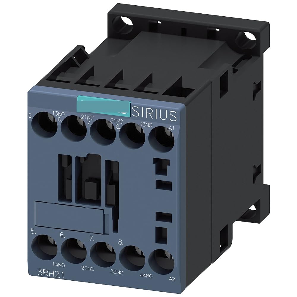 YAPOLQTNM Auxiliary contactor 2NO+2NC 230V AC 50/60Hz S00 Screw Connector 3RH2122-1AP00