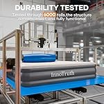 InnoTruth Queen Air Mattress with Built in Pump, Inflatable Blow up Mattress, 18" Raised Colchones Inflables Air Bed for Guests & Home, Ideal for Home Use and Outdoor Camping, 600lb Weight Capacity - Image 5