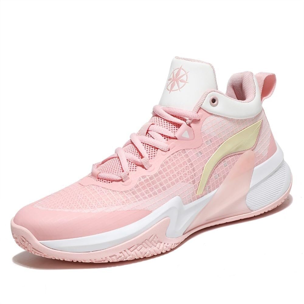 Genérico Las Zapatillas de Baloncesto for Hombre Son Transpirables, Resistentes al Desgaste, Antideslizantes, amortiguación y Agarre, Botas Entrenamiento Deportivo Zapatos para Caminar