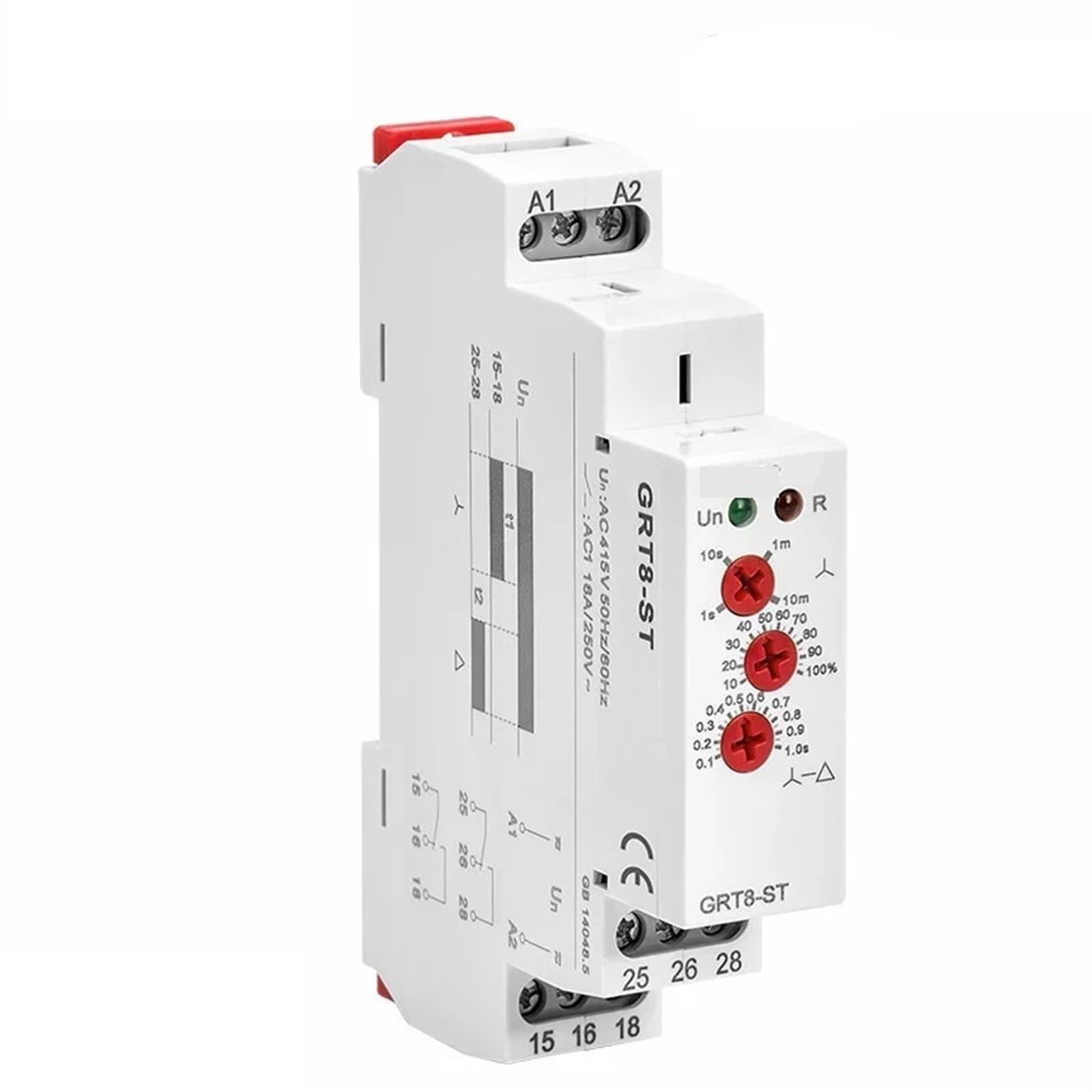 Relay ACDC12V-240V GRT8-ST résout les pannes de commande de moteur triphasé - 6