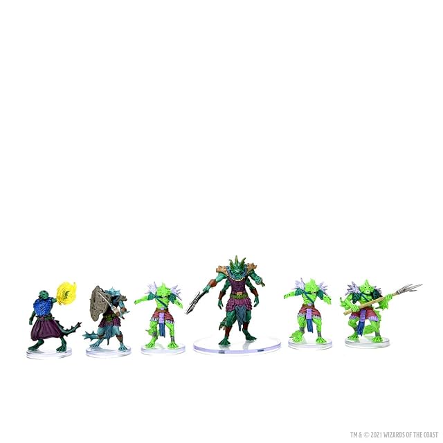 Foto 5 de 7 de WizKids (Sahuagin - D & D Icons of The Realms: Sahuagin Warband Miniatures