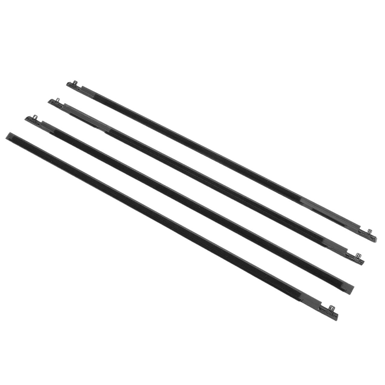 Frtrgvuvxp One Color Automotive Weather Stripping 4Pcs/Set Car Door Window Seal Strips Rubber Trim For Mazda 3 2006-2012 Window Seal Weatherstrip Waterproof Sealing Strip