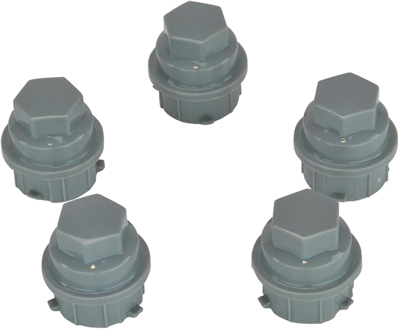 Porcas de roda Dorman/Autograde 99057 para fixação de calotas – Kit com 5 unidades