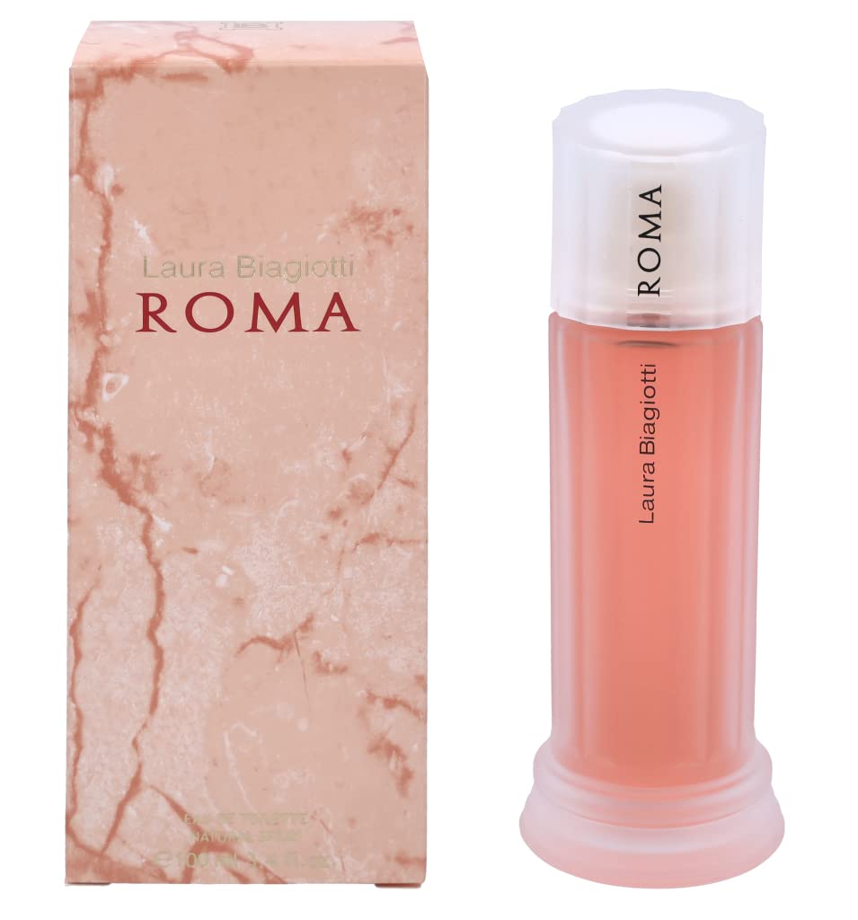 Laura BiagiottiRoma Dona by Laura perfumes for women, 100 ml Eau de Toilette Spray