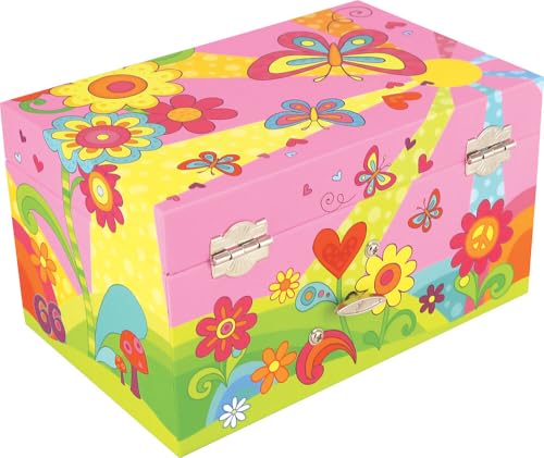 Caja de música mariposa goki para evitar la pérdida de joyas infantiles 6