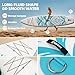 Inflatable Paddle Board,Stand Up Paddle Board Set, Extra Wide SUP Board with Removable Fin, Floating Paddle, Hand Pump, Waterproof Phone Pouch,Traveling Board