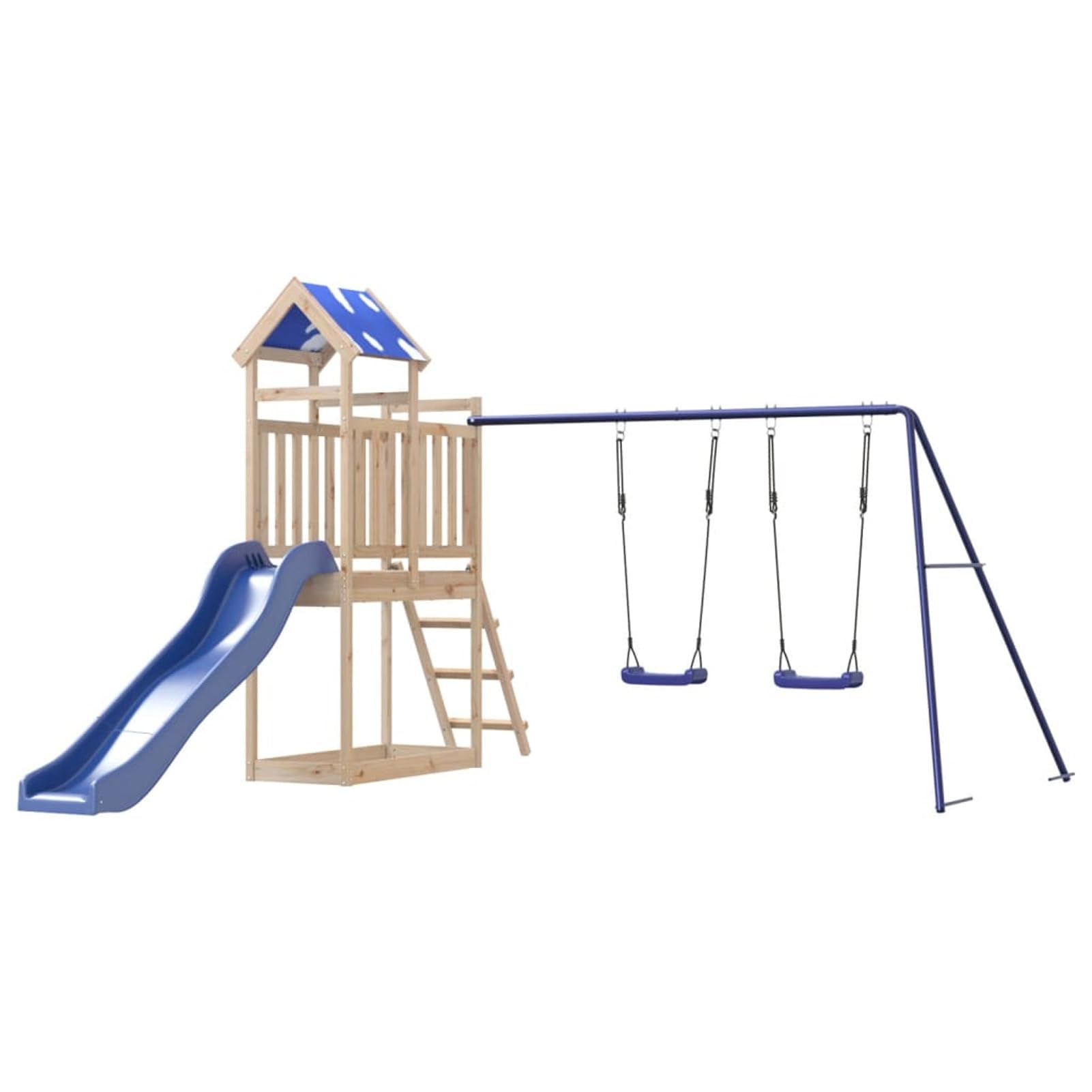 Set da Gioco da Esterno in Legno Massello di Pino,Set da Gioco da Giardino,Giochi Esterno da Giardino,Giochi Giardino,Parco Giochi Esterno-3279079