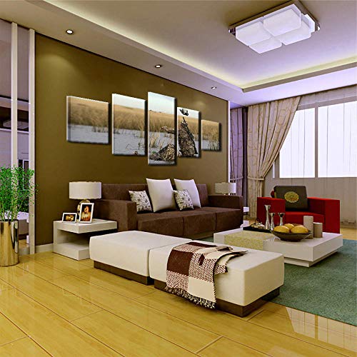 Toile guerrier 5 pièces : la solution déco pour mur vide